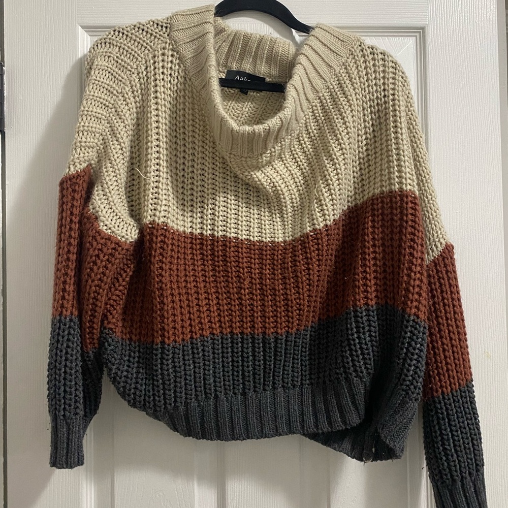 Cute Slightly Off the Shoulder Sweater